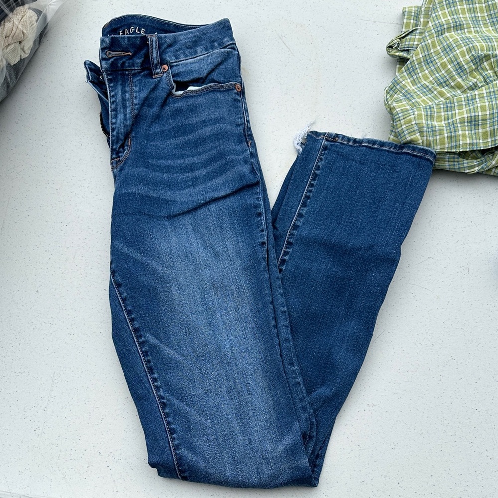 American Eagle Outfitters Blue Boot Cut Jeans